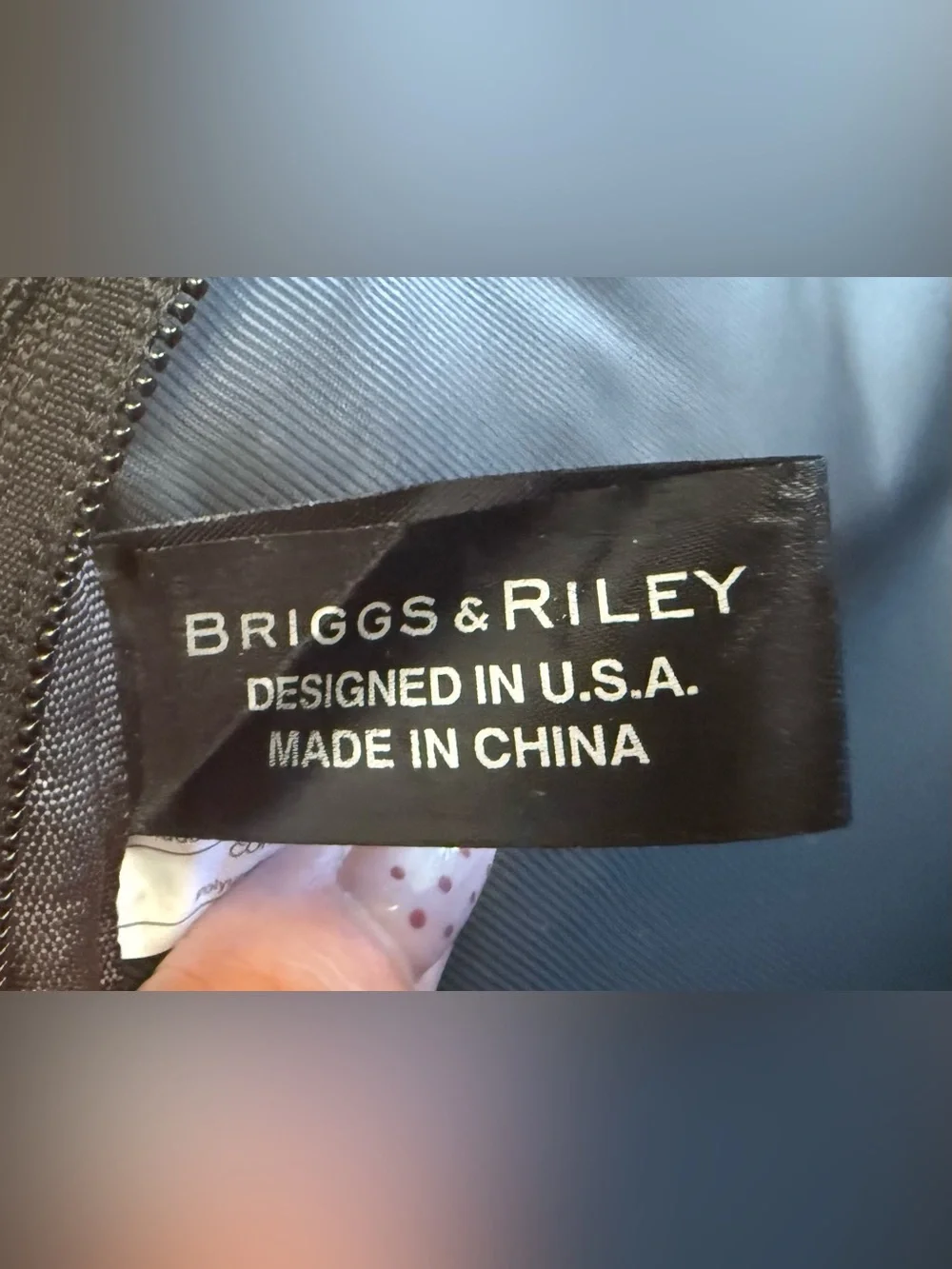 Briggs & Riley Travelware Laptop Black Balistic Nylon briefcase